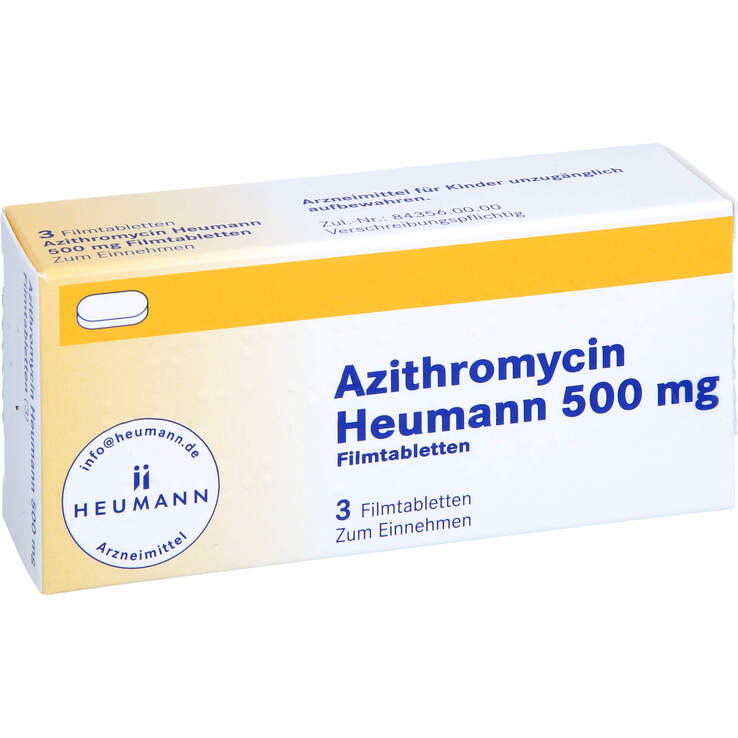Azithromycin 1 x 500 mg