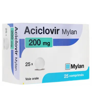 Aciclovir mylan sans ordonnance