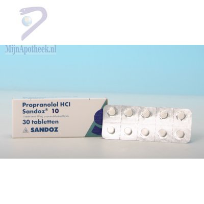 Propranolol 10 mg nl