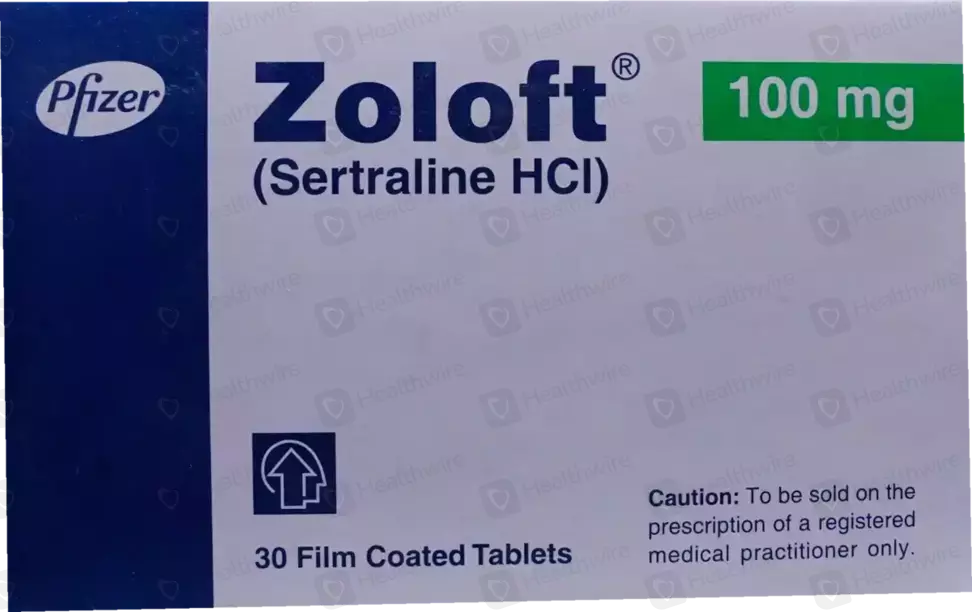 Zoloft hcl 100mg