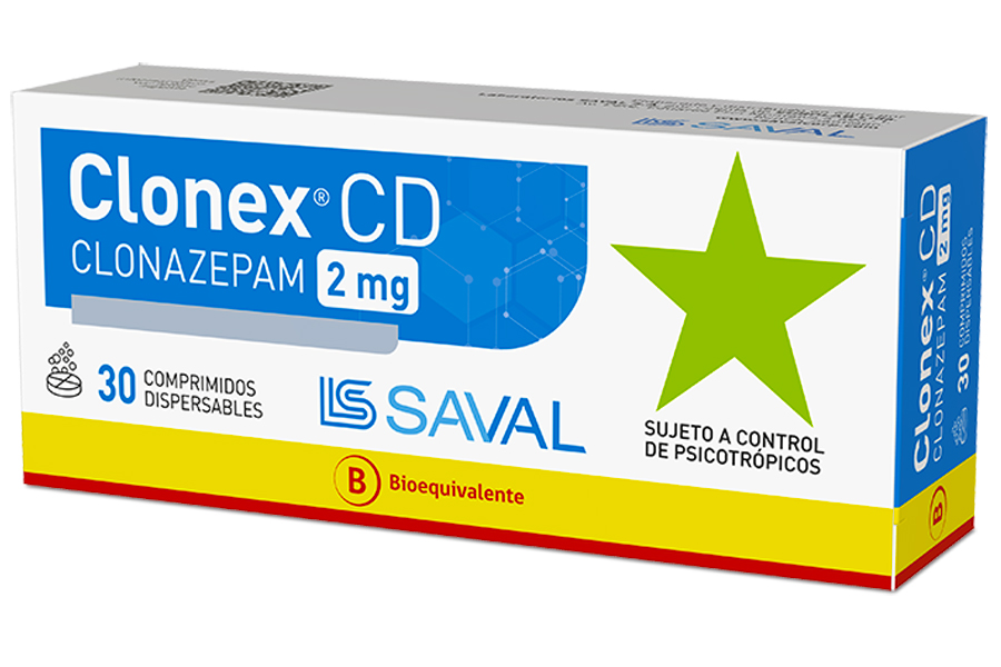 Clonazépam 2mg