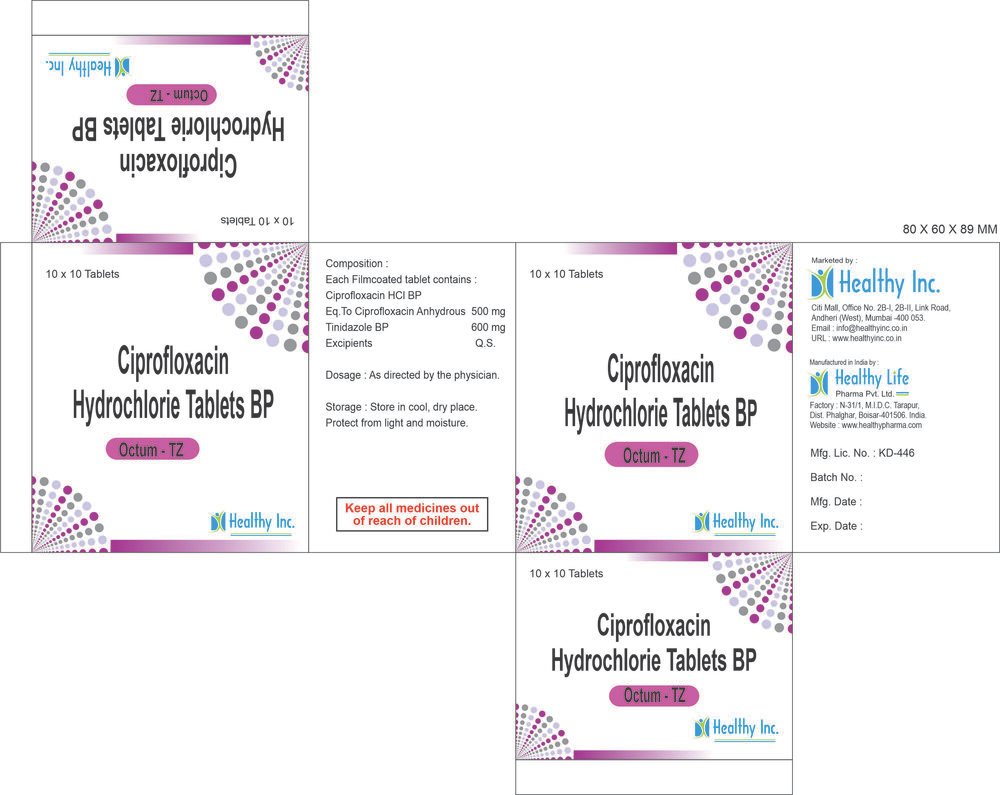 Ciprofloxacin acheter online