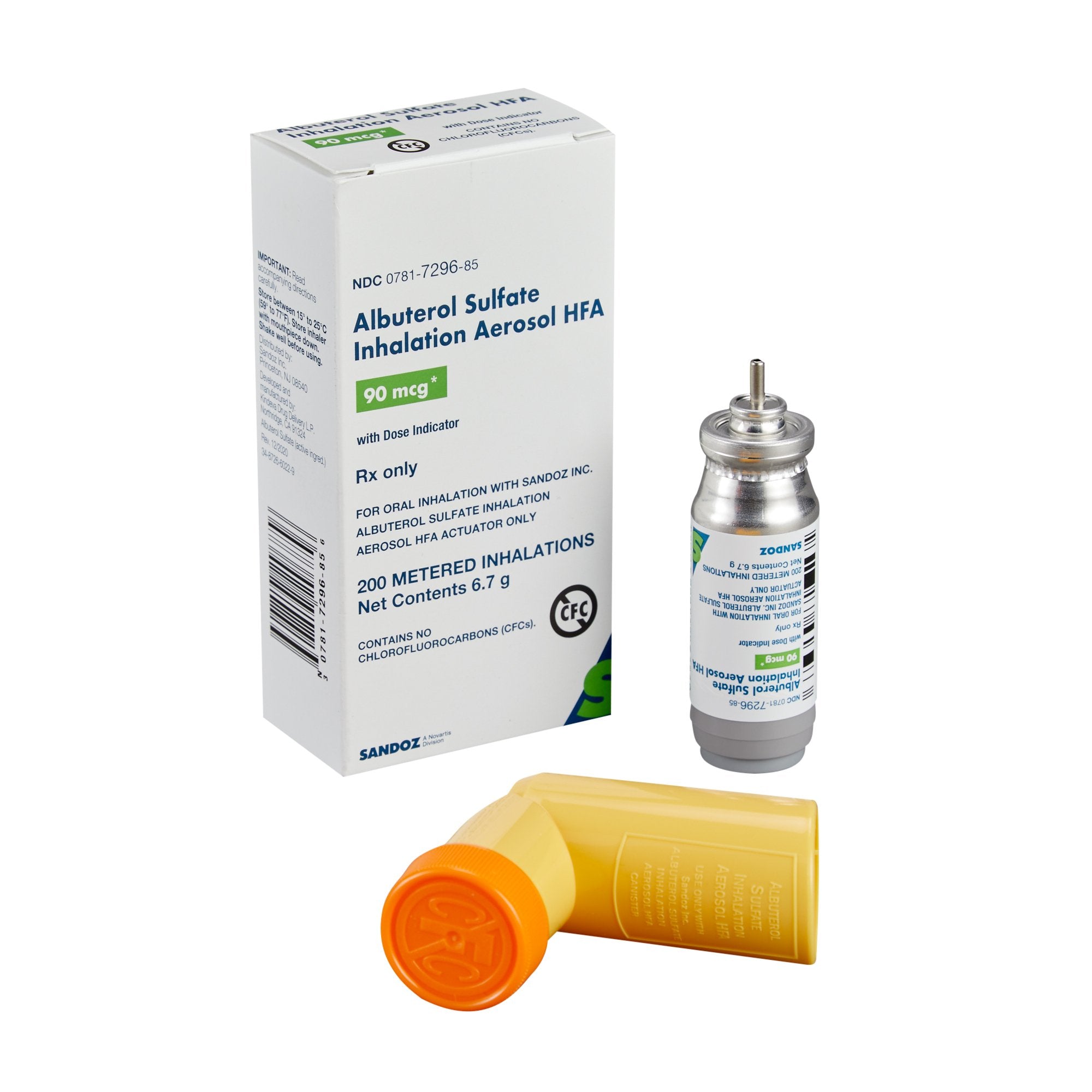 albuterol inhaler in france