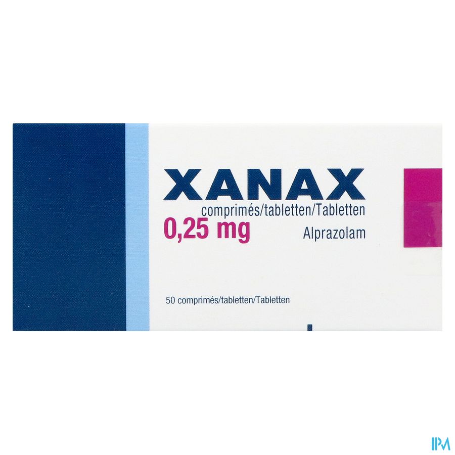 Xanax 0.25 sans ordonnance