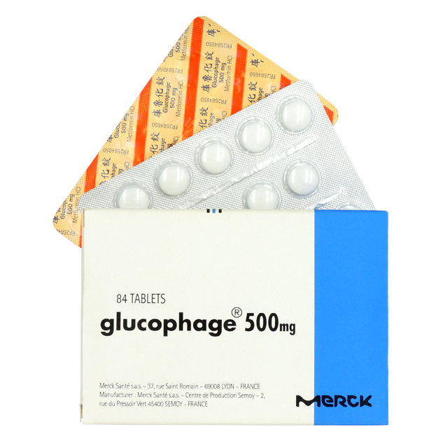 Prix glucophage 500