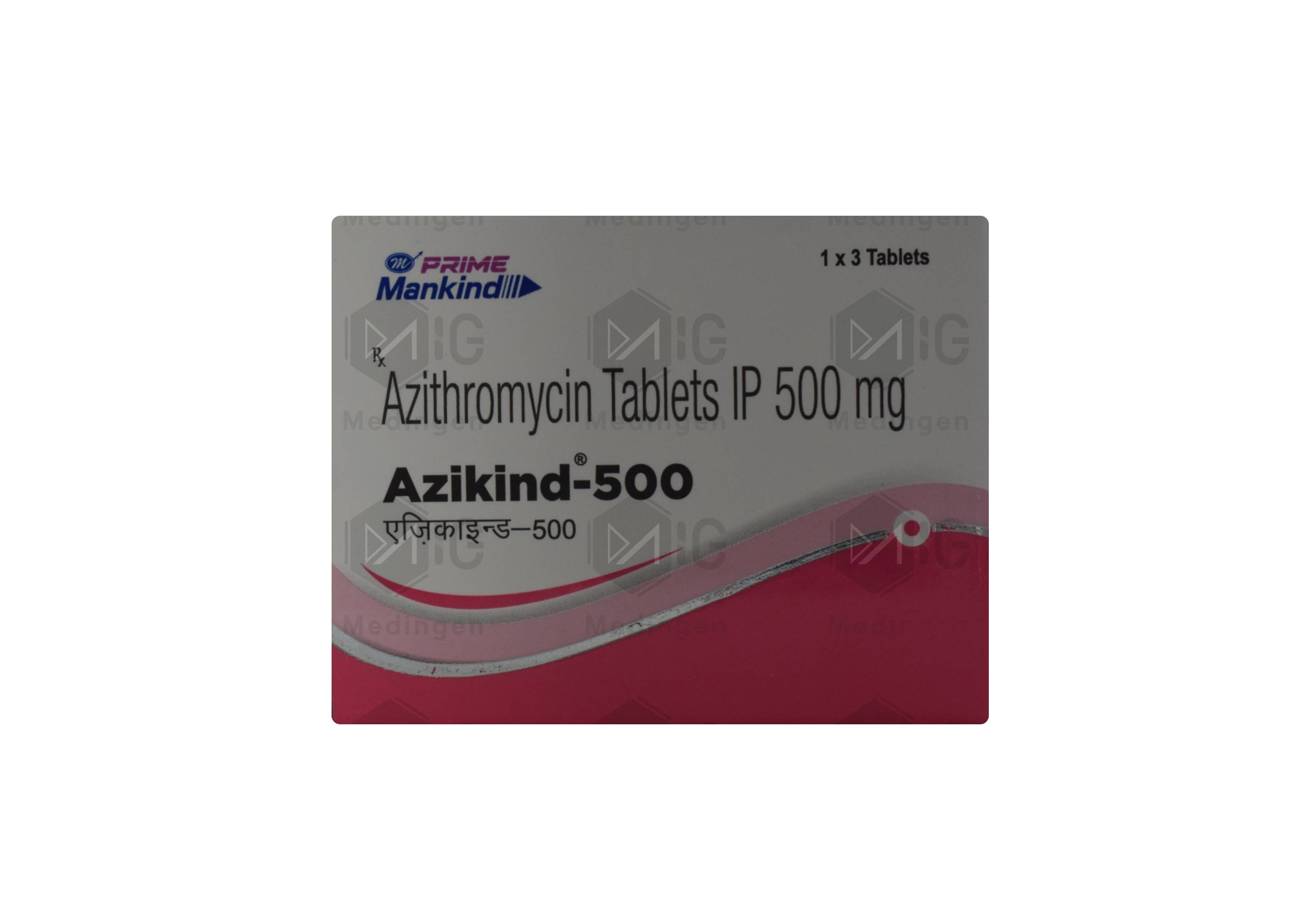 Azithromycin 500 mg rs