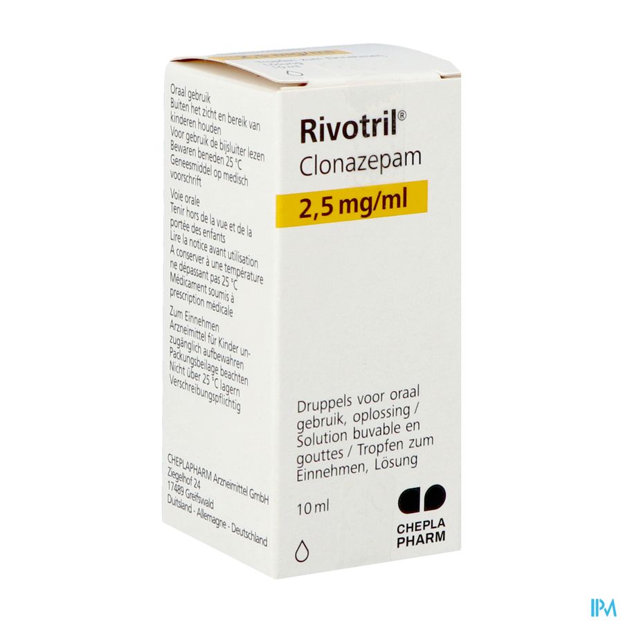 Rivotril prix france