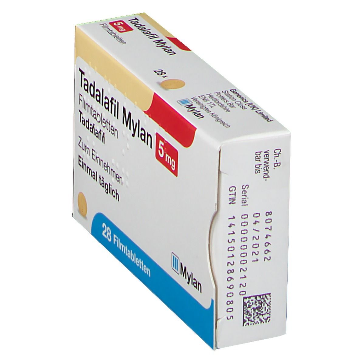 Tadalafil 5 mg cp