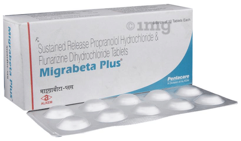 propranolol 40 mgflunarizine 10 mg