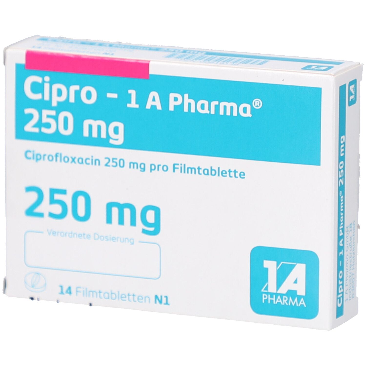 Ciprofloxacin er 1000 mg