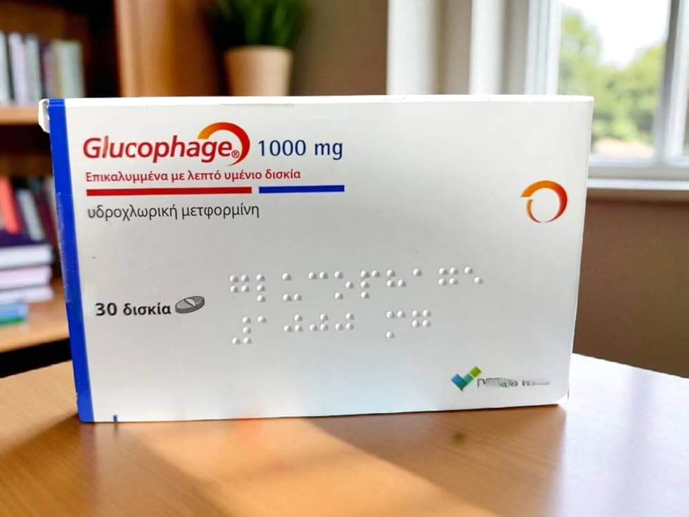 Glucophage de 1000 mg
