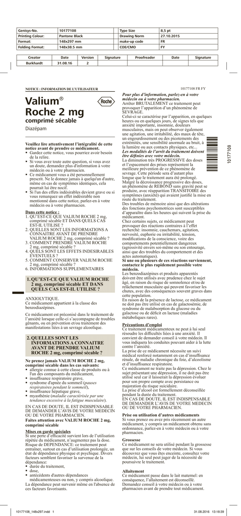 Diazepam 2mg