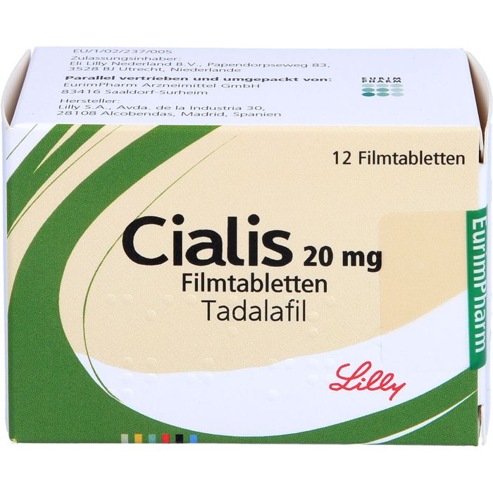 Cialis 20mg bnf