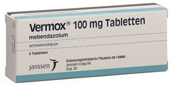 Mébendazole France