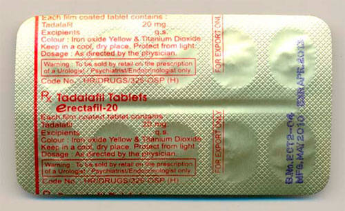 Erectafil 10mg online