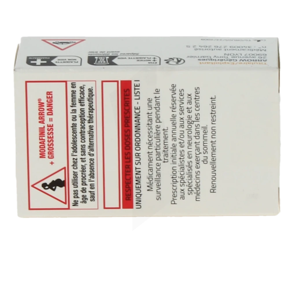 modafinil avec ou sans ordonnance
