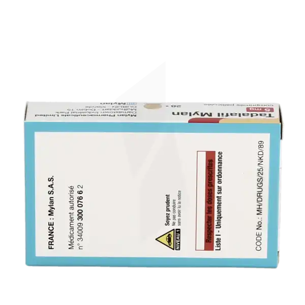 Prix tadalafil 5mg