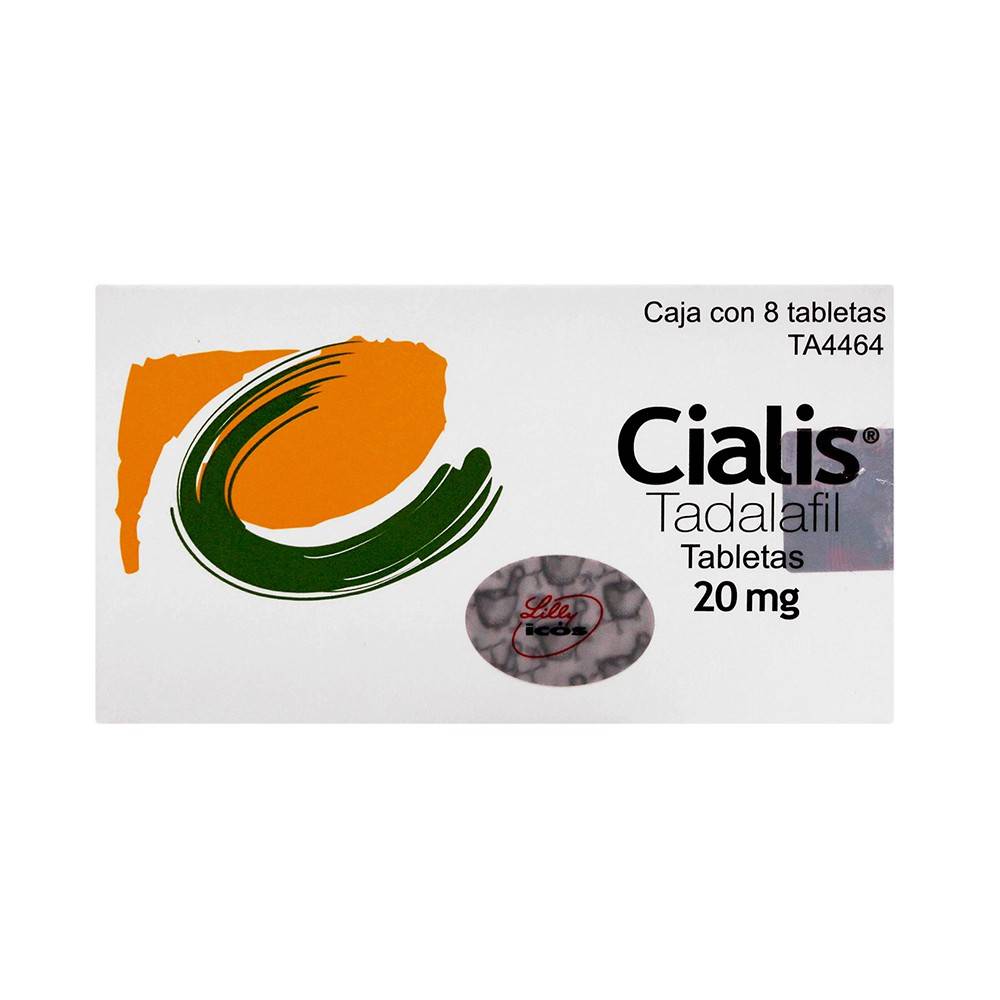 Cialis 20 mg 8 tabletas