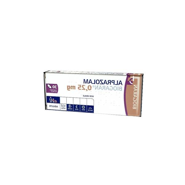 Alprazolam biogaran generique