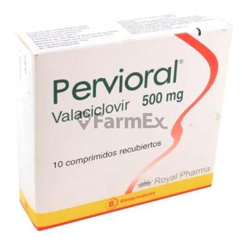 Aciclovir tabletas de 500mg