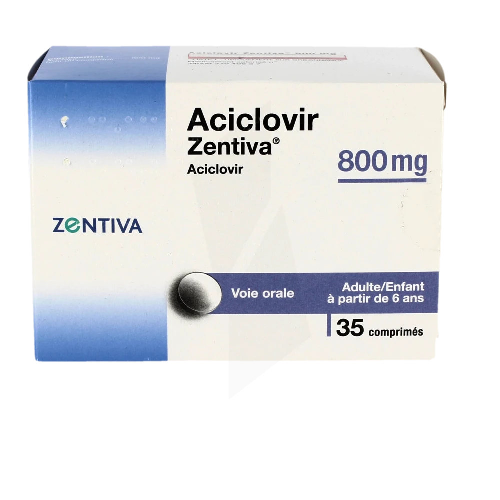 Prix aciclovir