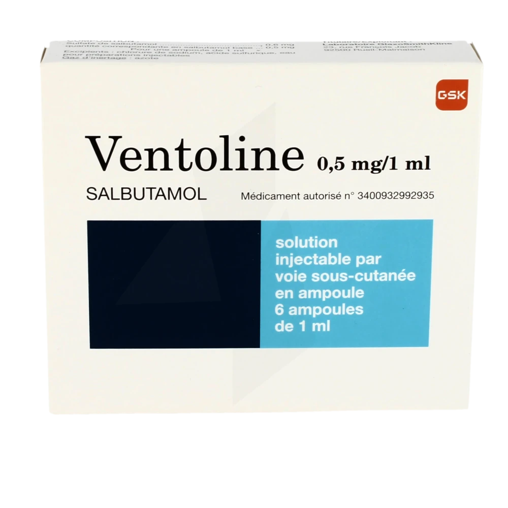 Salbutamol ventoline sans ordonnance
