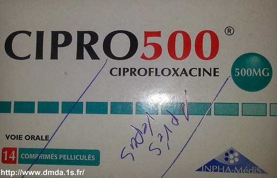 Cipro 500 mg comprimé