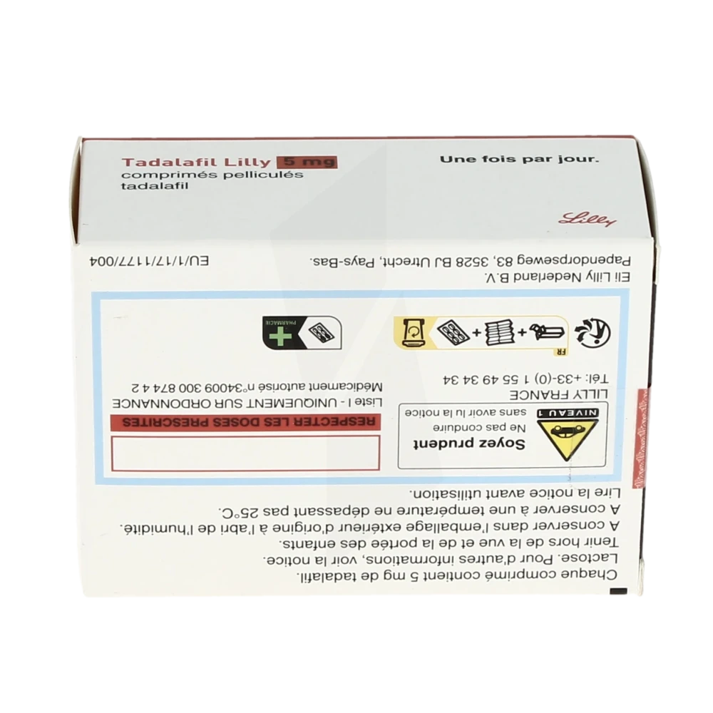 Tadalafil lilly generique prix