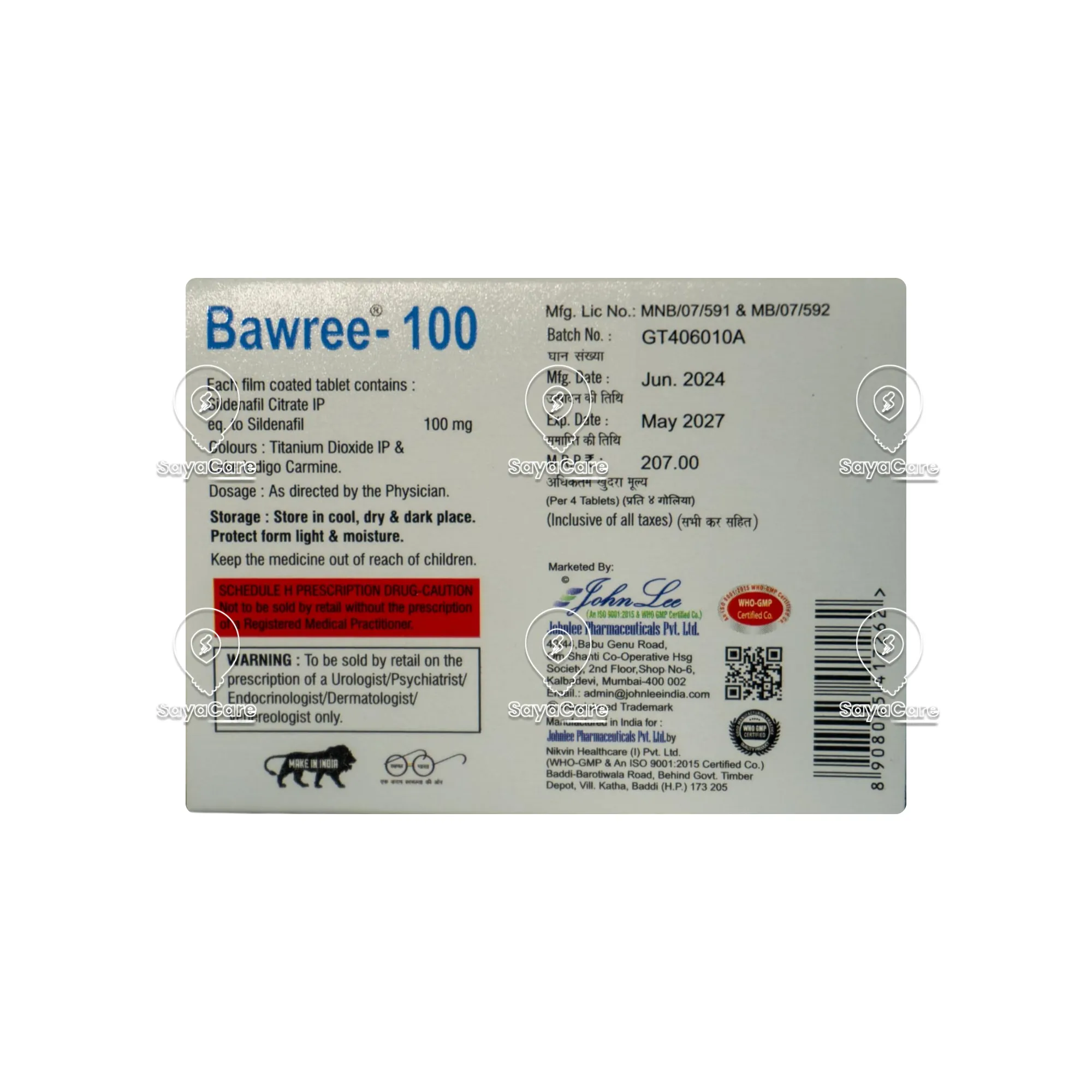 Sildenafil zenegra 100mg
