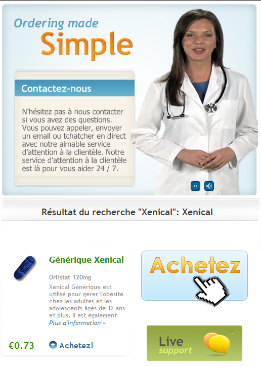 Acheter xenical en ligne pas cher