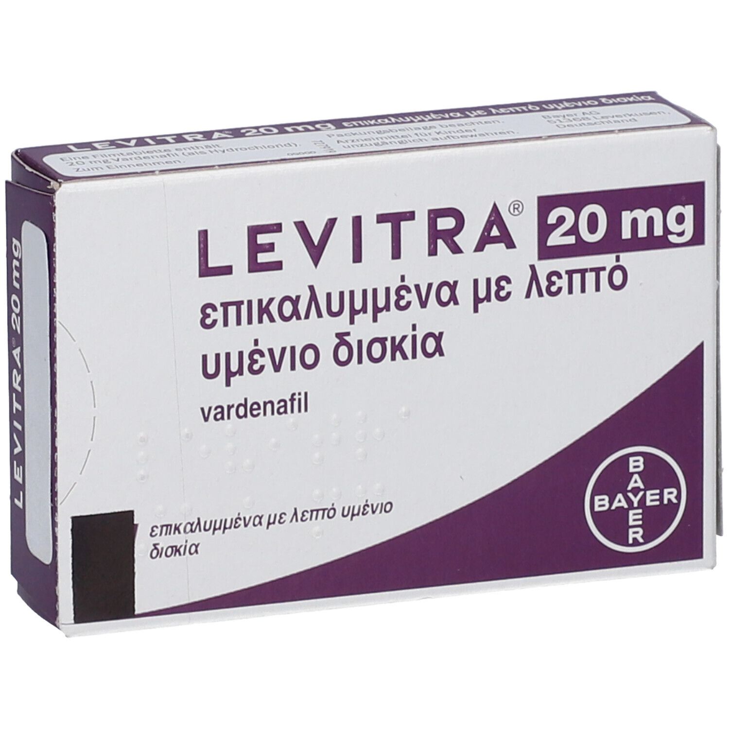 Levitra tabs 20mg