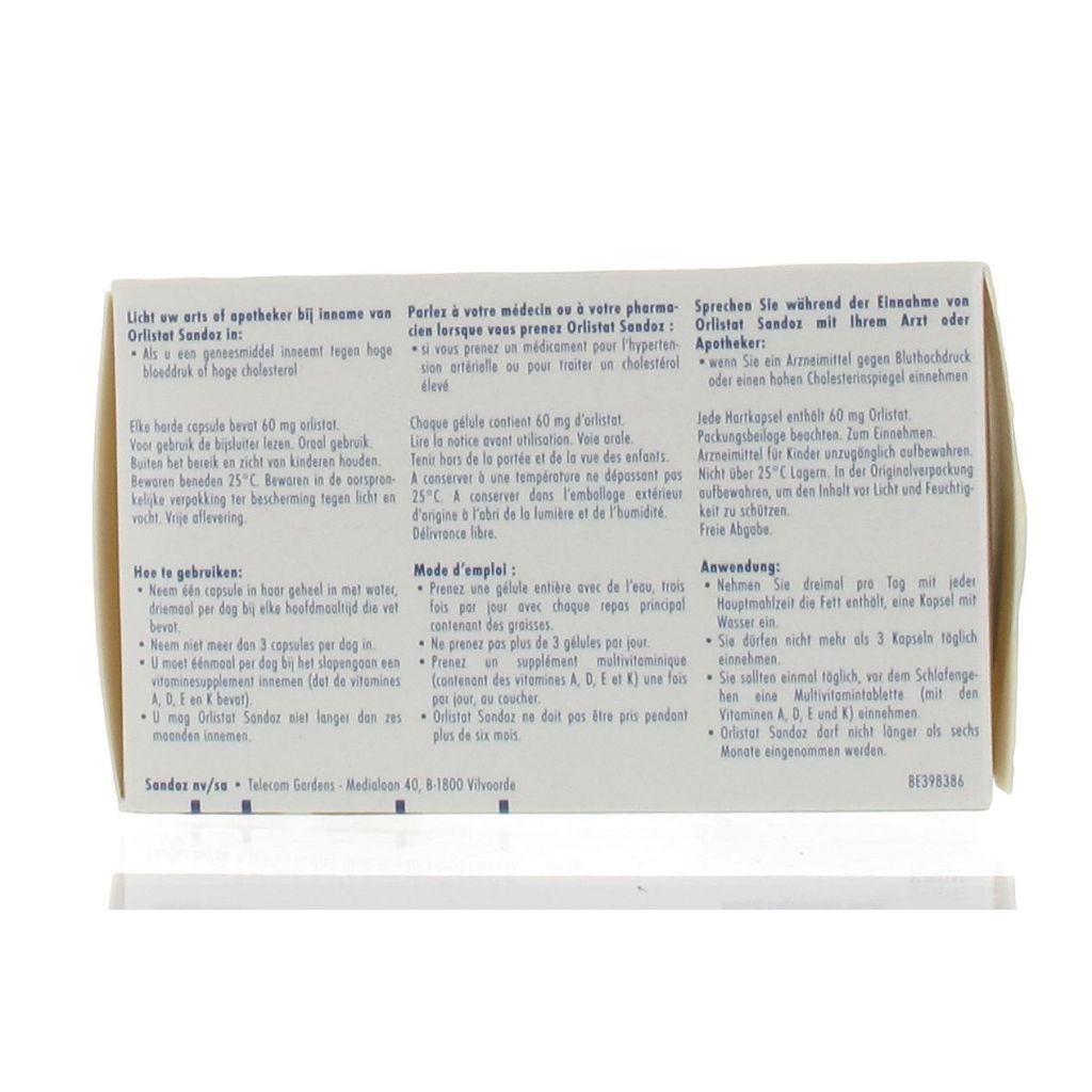 Orlistat pilule