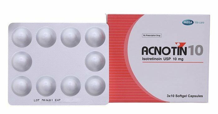 Isotrétinoïne 10mg