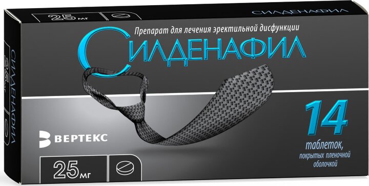 Sildenafil 25mg emc