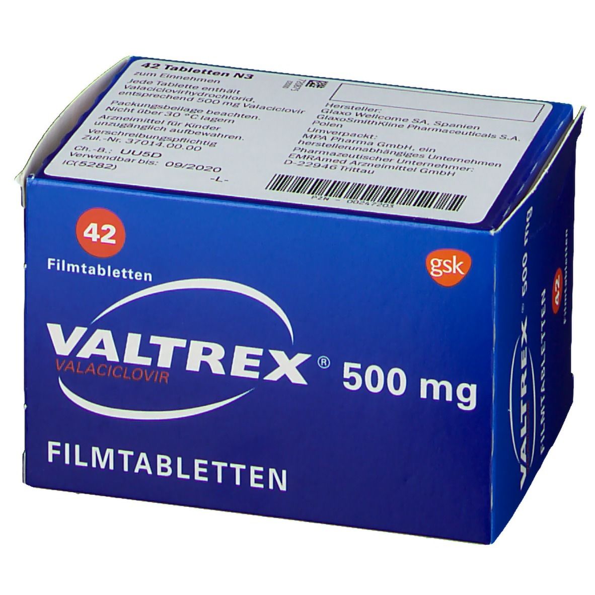 Valtrex 200mg