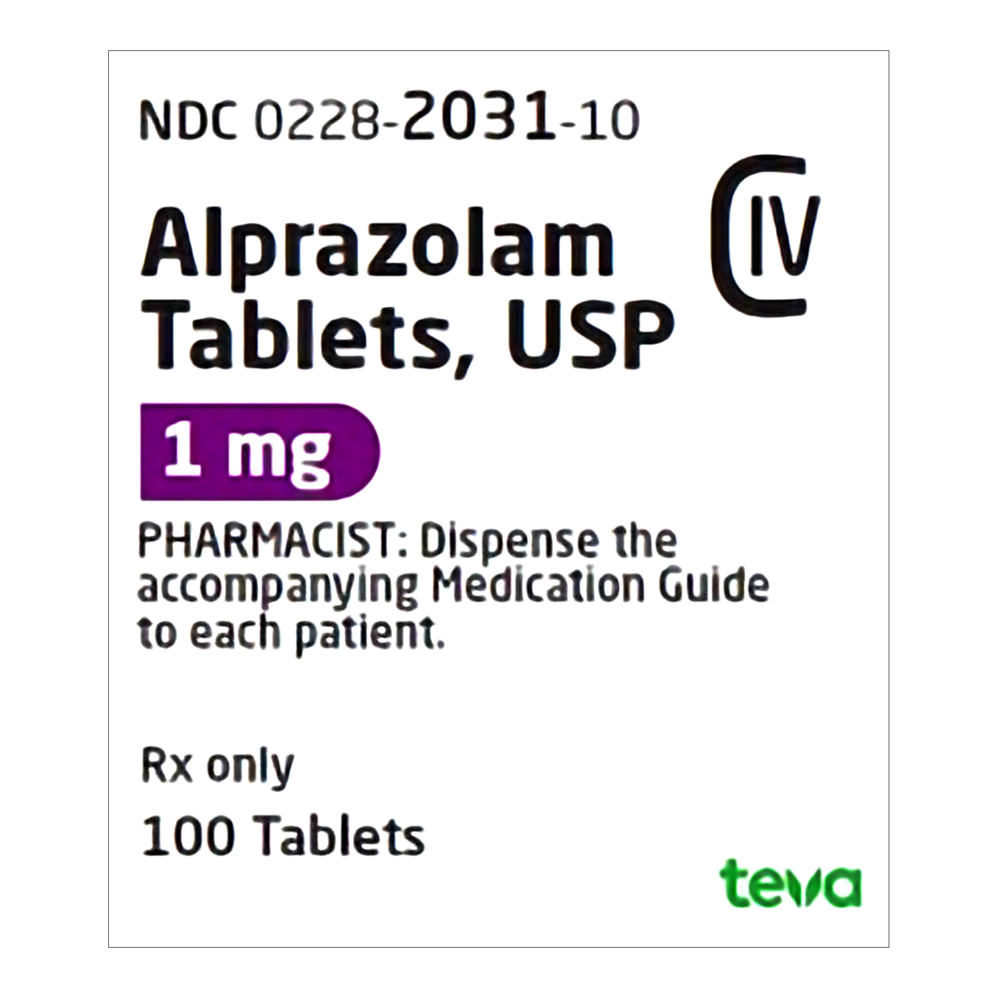 Alprazolam 1mg online