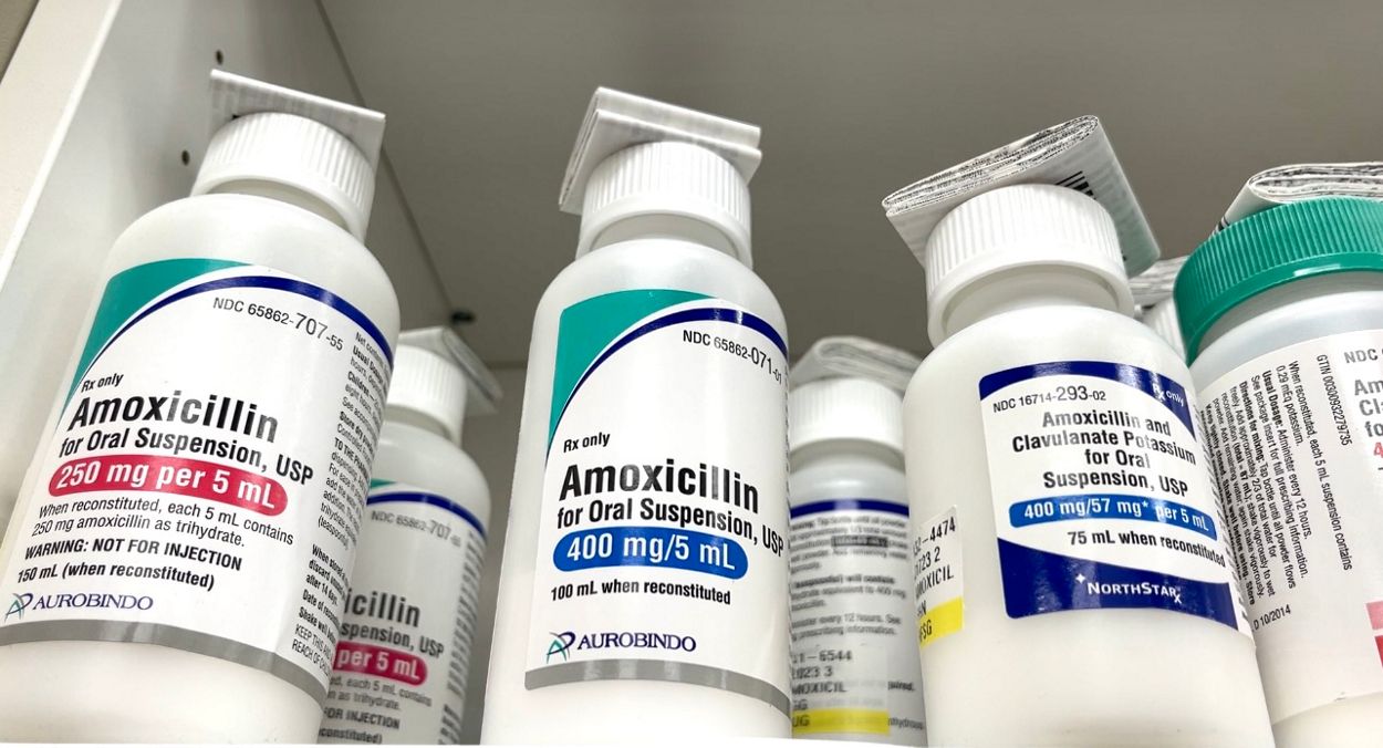 Amoxil de 500 mg susp 75 ml