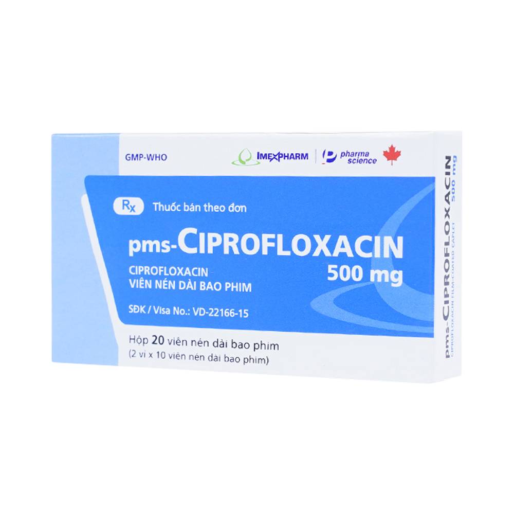 Ciprofloxacin 500 mg x2