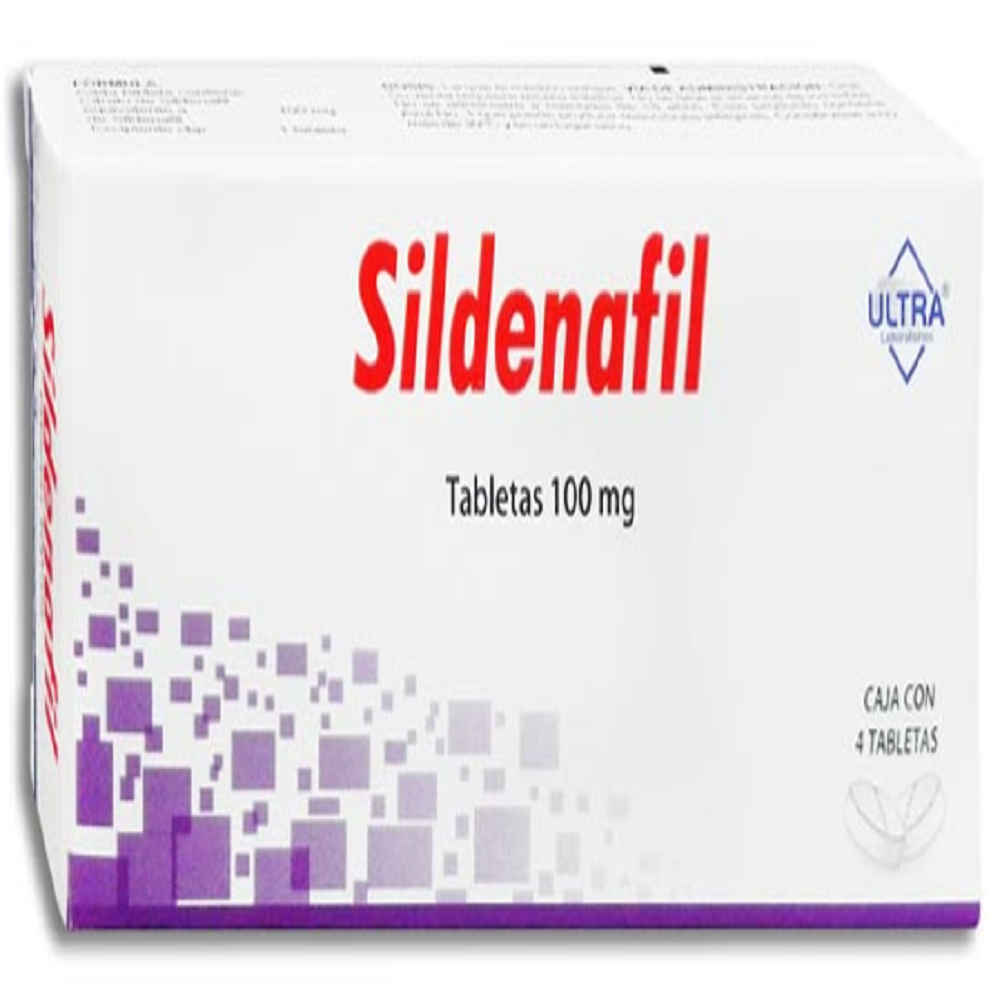 sildenafil 100mg 4 tabletas