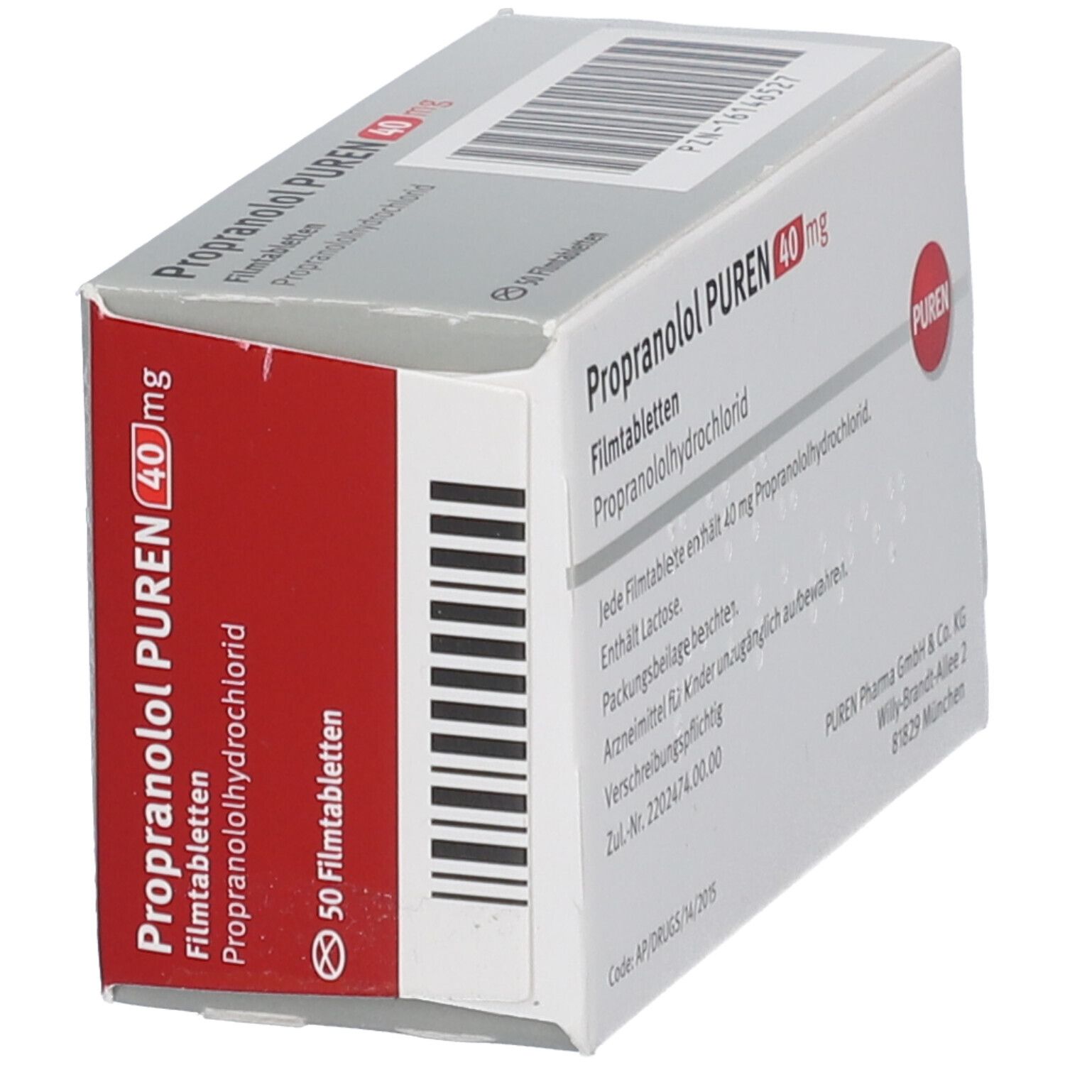Propranolol 40 mg vidal