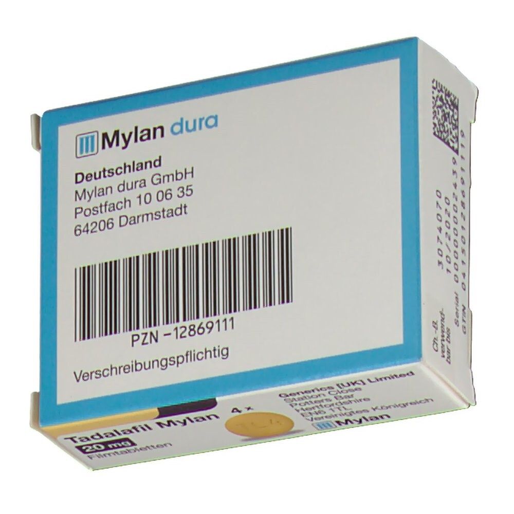 Tadalafil Sandoz 2.5 Mg