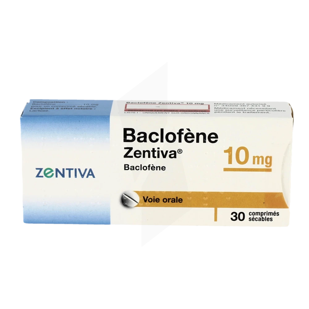 Achat Baclofène Sans Ordonnance