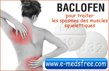 Achat baclofène sans ordonnance