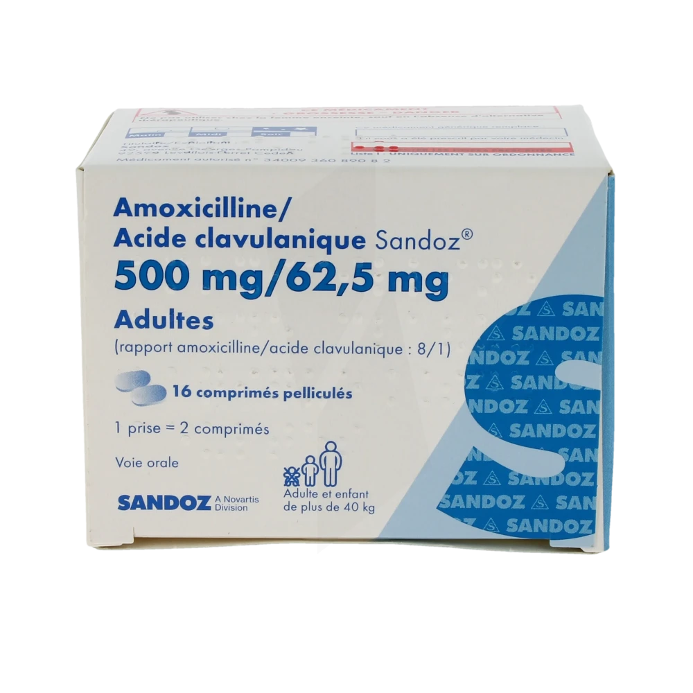 Acheter amoxicilline acide clavulanique