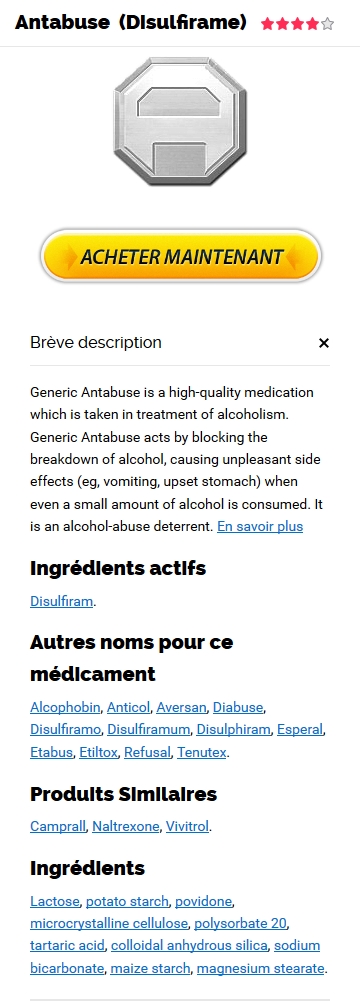 Acheter Disulfirame Générique