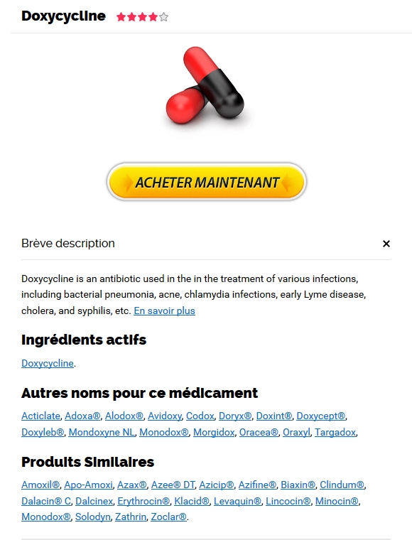 Acheter doxycycline sans ordonnance