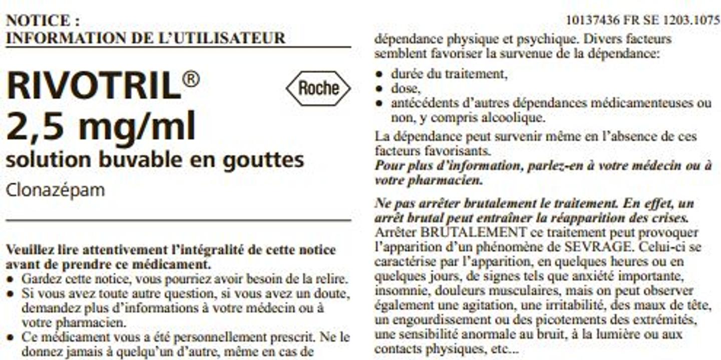 Acheter du clonazépam
