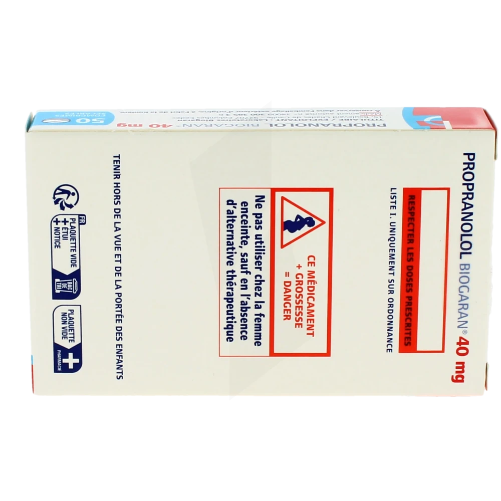 Acheter du propranolol générique