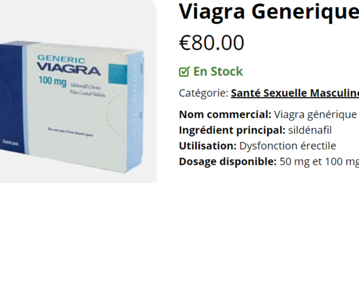 Acheter du sildenafil générique