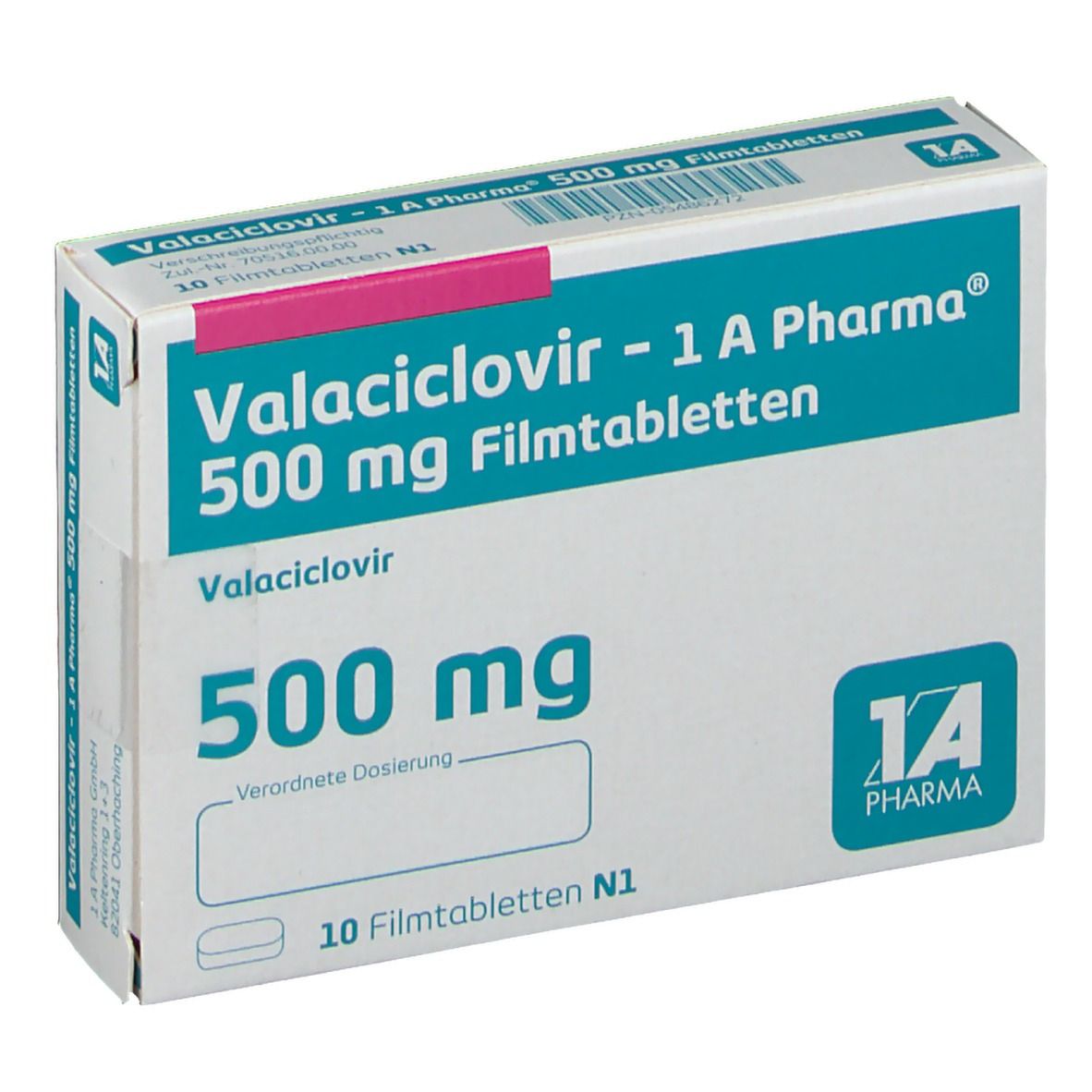 Aciclovir 500mg
